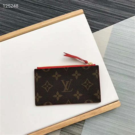 louis vuitton metal card holder